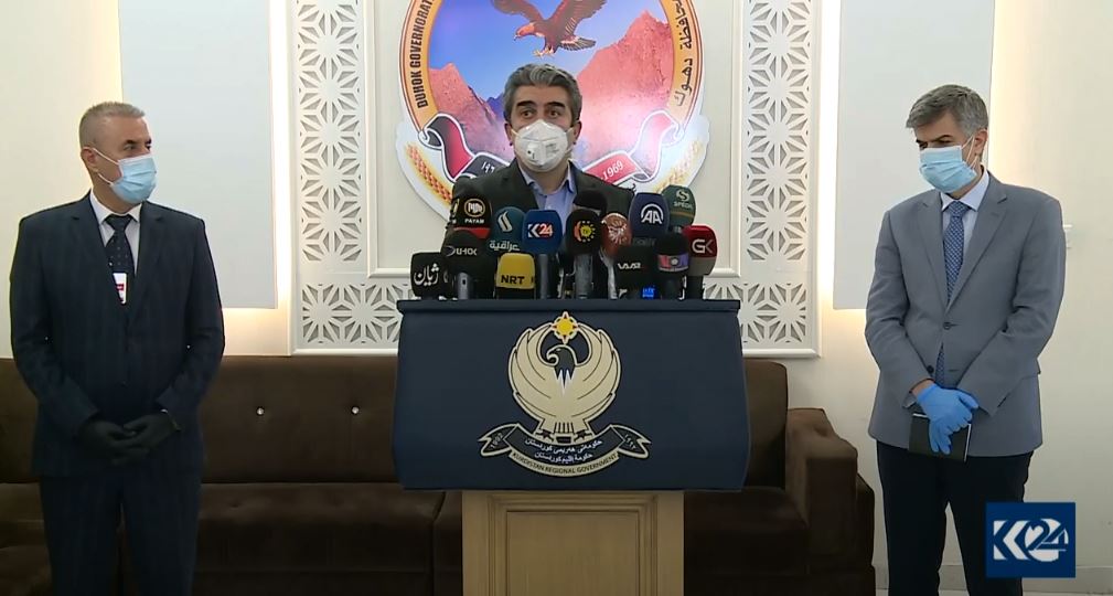 Ferhad Etrûşî : Bi sedema Vayrosa Koronayê rewşa parêzgeha Duhokê xerabe